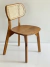 Silla Medan Madera Y Esterilla Importada Tribeca - comprar online