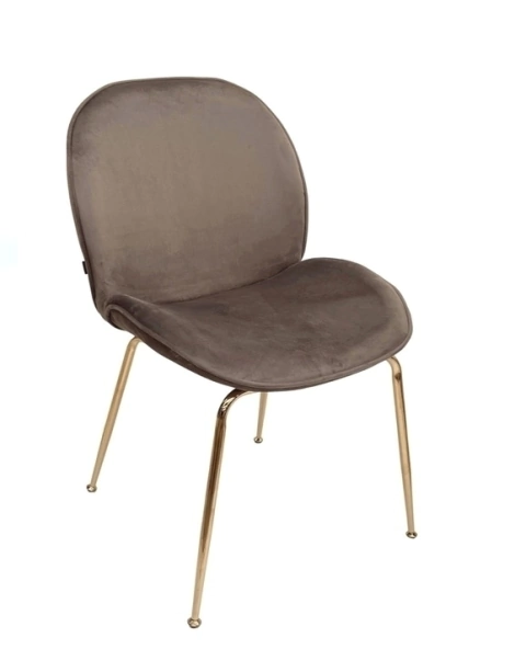 Silla Beetle Pana Base Dorada Pack 4u Tribeca