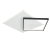 Plafon Doble Cuadrado Miami Led 48w Luz Variable Techo Dbr