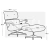 Sillon Miller Con Ottomano Full Black Tribeca - comprar online