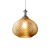 Lampara Colgante Marroqui I Vidrio 3 Luces Base Redonda PLG