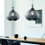 Lampara Colgante Marroqui I Vidrio 2 Luces Base Lineal PLG