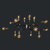 Lampara Arana Enorme Negro Bronce Cobre New York Prf - Luminaires