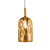Lampara Colgante Pompeya Vidrio 9 Luces Base Zigzag G9 PLG