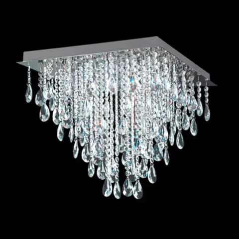 Plafon Grande Caireles Led Deco Hogar sAlmendra Magnalum