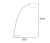 Lampara De Pie Para 3 Lamparas E27 Tepic Dbr - Luminaires
