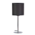 Velador Cromado Led Mesa Iluminacion E27 Nali Kas