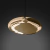 Lampara Colgante Matiz 25 Dorado Diseno Con Led Incluido VK - comprar online