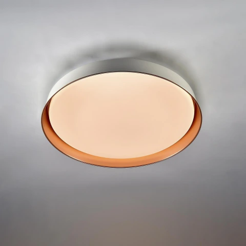 Plafond Fanny Led Blanco oro 32w Control Remoto Dimerizable VK