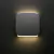 Aplique Pared Negro Bidireccional Front Exterior Led Inc VK en internet