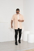 Camisão Oversized Texturizado Areia na internet