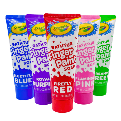 Sabonete Colorido Crayola - BathTub Fingerpaint
