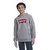 Moletom Cinza Levi's, Unissex, Flanelado