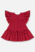 Vestido Babado Vermelho Up Baby - comprar online