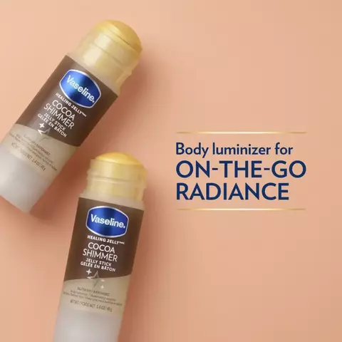 Hidratante Corporal Stick Vaseline Cocoa Shimmer, Body Balm