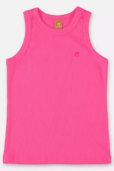 Regata Canelada Pink Flúor Up Baby