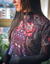 Blusa Malla - Jardín Vino