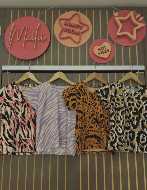 Remera estampada