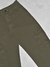 Babucha de gabardina verde militar - comprar online