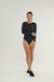 Body/maiô Manga Longa Preto Johnn Brava - comprar online