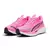 Zapatillas Puma Velocity Nitro 3 para mujer, en color rosa, diseñadas para running.