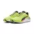 Zapatillas Puma Electrify Nitro 3 WNS ADP para mujer en color verde limón con detalles en negro y rosa.