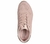 Zapatillas Skechers Uno Gen1 Shimmer Away Junior en color rosa, vista superior con detalles de diseño y cordones.