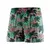 Short de baño para hombre con estampado de flamencos y palmeras, ideal para actividades acuáticas y días de verano.