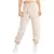 Pantalón de mujer Roxy en color beige, con ajuste en la cintura y detalles en los laterales, ideal para un look urbano y cómodo.