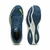 Zapatillas Puma Velocity Nitro 3 para hombre en color azul con detalles amarillos, mostrando el diseño superior y la suela con tecnología PUMAGRIP.