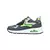 Zapatillas Skechers Uno Gen1 en color gris con detalles en verde y suela blanca.