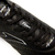Vista cercana de los botines Joma Aguila Top FG para hombre, destacando su diseño negro y detalles en blanco.