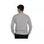 Buzo Puma Power Crew para hombre, visto desde atrás, en color gris.