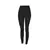 Calza negra Puma Studio Foundations Seamless para mujer, ideal para entrenamiento y actividades deportivas.