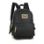 Mochila negra Everlast con un diseño simple y funcional, ideal para uso diario.