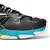 Zapatillas Joma Padel Slam para hombre, en color negro con detalles en azul y verde, ideal para deportes de pádel.