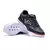 Botines Joma Top Flex Rebound para hombre en color negro con detalles en naranja y suela blanca, ideales para fútbol sala.