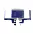 Red y Soporte Ping Pong de metal Aosaite