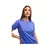 Remera azul de mujer Snauwaert Net Max, ideal para deportes y entrenamiento.