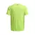 Remera Under Armour Tech 2.0 SS para hombre de color verde neón, vista trasera.