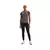 Remera Under Armour Tech SSV Solid para mujer, color gris, con diseño de cuello en V, perfecta para entrenamiento.