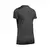 Remera de mujer Under Armour Tech SSV Solid en color gris, vista trasera.