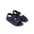 Sandalias Rider Kick Papete para niños en color azul marino, con tiras ajustables y suela antideslizante.