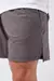 Short de hombre Snauwaert Arman en color gris, visible desde el lateral, con logo en la parte inferior.