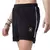 Shorts negros de mujer de Converse con logo en la parte lateral