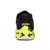 Zapatillas Joma Padel Open Hombre vistas desde atrás, con detalles en negro y amarillo.