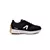 Zapatillas A Nation Eureka para hombre en color negro con detalles en blanco y suela de goma.