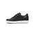Zapatillas negras A Nation The Icon One Junior para niños, con diseño moderno y suela blanca.