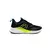 Zapatillas A Nation Volcano para hombre, color negro con detalles en verde y azul, ideal para running y entrenamiento.