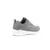 Zapatillas Filament Fit para mujer en color gris, con diseño ligero y suela blanca, ideales para deportes y entrenamiento.